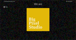 Desktop Screenshot of bigpixelstudio.com