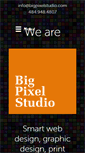 Mobile Screenshot of bigpixelstudio.com